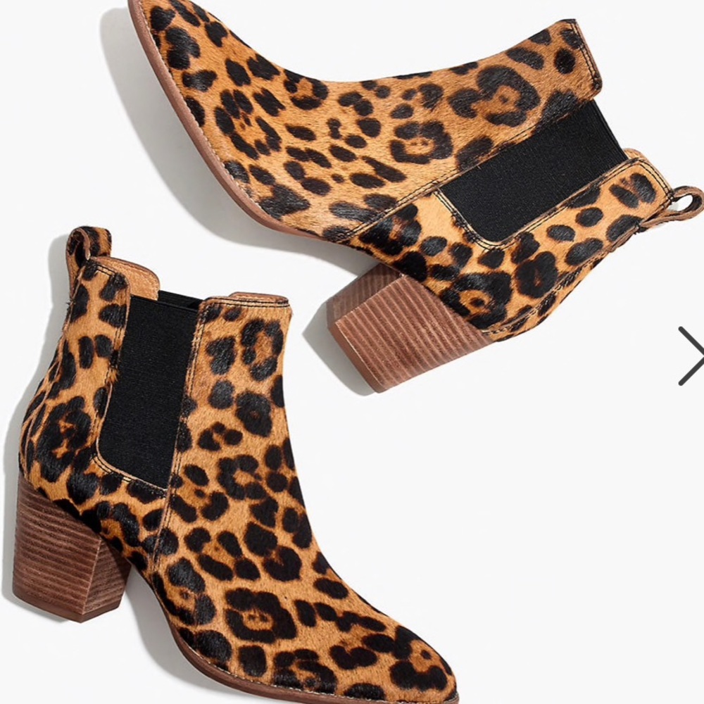 Madewell Regan calf hair bootie